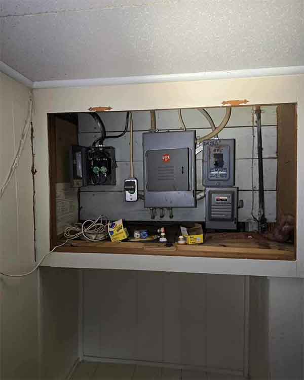 Residential Electrical Service Panel Setup